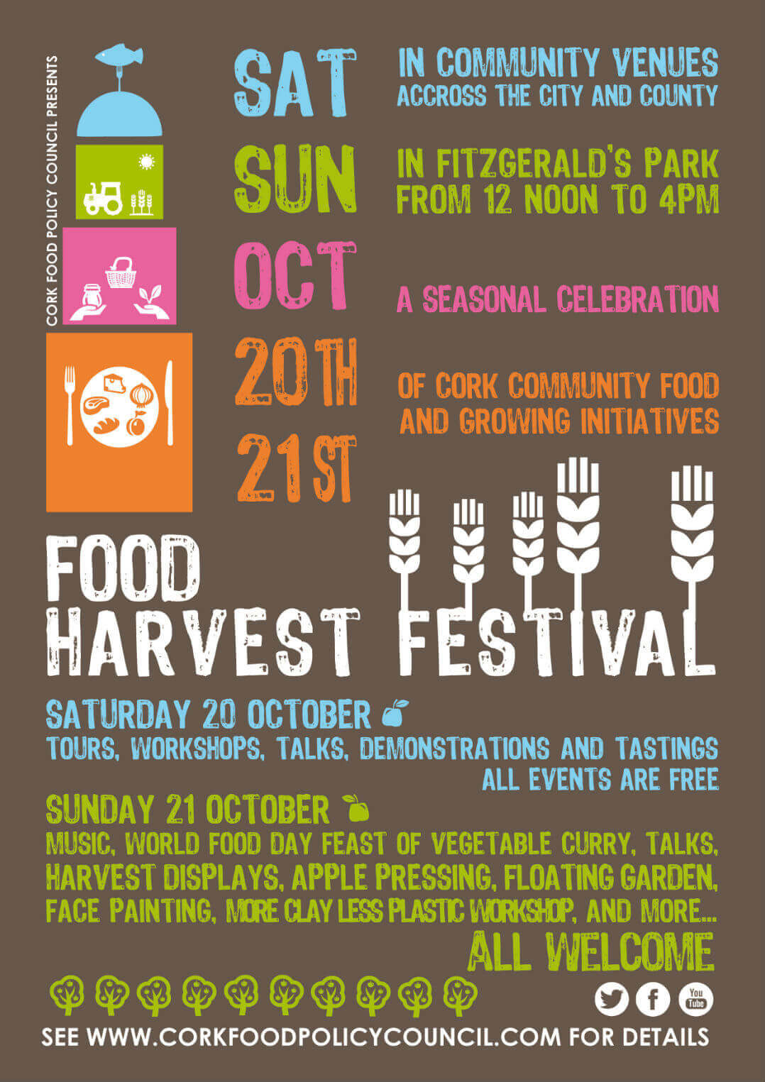CFPC Cork Food Harvest Festival Flyer